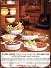 Pyrex Ware Town and Country Nesting Bowls Wall Home Decor Metal Sign 9x12" 60637
