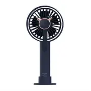 3Life 329 Antler Design Mini Fan Usb Charging With 1500Mah Lithium Battery Brushless Motor Blue