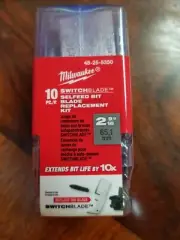 Milwaukee 48-25-5350 Switchblade 10 Blade Replacement Kit 2 9/16"