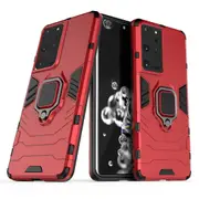 With Ring Stand Cover Case For Samsung Galaxy S30 Ultra - Red