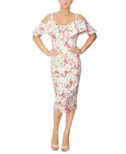 RACHEL Rachel Roy Marcella Off-The-Shoulder Dress 12B 1916