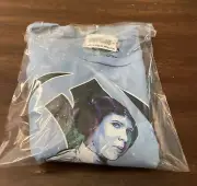STAR WARS OFFICIAL CELEBRATION 2019 CHICAGO LEIA BADGE ART T-SHIRT SZ LARGE NEW