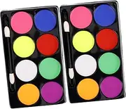 Halloween Body Paint Set 8 Oil-based Makeup Palette for Boys and Girls Adults Stage Performance