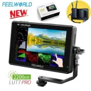 FEELWORLD LUT7 PRO 7" DSLR Camera Field Monitor 2200nit Touch Screen 4K HDMI
