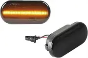 Turn Signal Light for VW for Golf 4 for Jetta MK4 1999-2005 Turn Signal Lens Left Right Right Car Side Marker Light Turn Signal Blinker (Amber b)