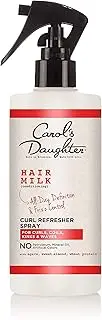 Carol's Daughter Hair Milk Curl Refresher Spray for Coils and Waves, with Agave, Sweet Almond and Wheat Protein, 10 fl oz