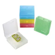 20Pcs 100-Well PP Cryogenic Boxes, Tube Storage Freezer Box for Lab