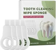 Sponge Tooth Cleaner, Oral Care Sponge Wipes, Comprehensive Care Brightening Tool for School, Travel, Business Trip, and Home