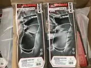 (2) NEW McDavid 647R Long Softball Sliding Pad Knee Black Large