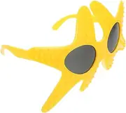 [CALLARON] Novelty Eyeglasses Fun Hawaiian Star Shaped Sunglasses for Pool Parties Beach Events and Photo Booth Props Lightweight Comfortable Fit for Adults