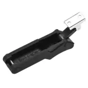 Rubber Flexible SUS304 Stainless Steel Soft Draw Latches Hasp w Concealed Keeper