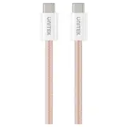 Unitek 100W Magnetic USB-C Cable Pastel Pink