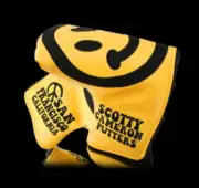 NIB SCOTTY CAMERON HEADCOVER 2012 US OPEN HAPPY FACE PUTTER COVER GOLF SMILEY