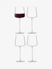 Metropolitan Grand Cru Glass 680ml Clear | Set of 4 | Crystaline Glass & Dishwasher Safe | MW04