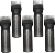 FRCOLOR Hair Applicator Bottles Scale Essential Oil Hair Comb for Scalp Plastic