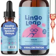 LingoLeap for Kids - Zeolite Drops with B Vitamins - Support Speech