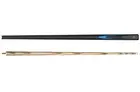SHARK Ash Pool Snooker Billiard Cue 2 Piece 57 inch Blue Man Cave Bar Gift
