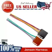 New Wire Power & Speaker Harness for Jensen DMR2116i Car Radio Replacement Part