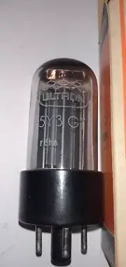 5Y3GT ULTRON tubes NOS NEW NIB