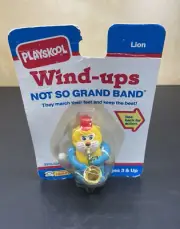 Playskool Wind Up Lion Pocket Pets Vintage 1990 #3555