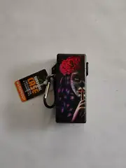 mokezilla Survival Case for Lighter & Cigarette- Day of the dead woman