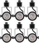 CLOUDY BAY 8W Dimmable LED Track Light Head,4000K Cool White CRI90+ True Colo...