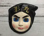 Iga no Kagemaru Vintage Celluloid Mask Ninja 1960s, Yokoyama Mitsuteru Japan