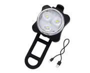 Bicycle Light Mountain Bike COB Warning Tail Light Set USB Charging Headlight+Tail Light Riding Accessories