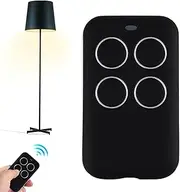 Qkbuza Garage Door Opener Remote 4 Button - Learning Code Remote Controller - Garage Door Remote Learning Garage Door Opener Remote for Smart LED Lamps
