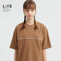 在飛比找蝦皮商城優惠-Life8-跳色壓條 短袖上衣-10825