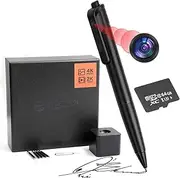 4K Surveillance Camera, 64GB HD Camera with Image Capture, Portable Pocket Camera