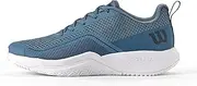 [WILSON] Men's Rush Pro Lite Sneaker, China Blue/White/Snow White, 12