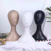 Female Plastic Abstract Mannequin Manikin Head Model for Wig Hat Hair Display
