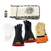Electrical Insulated Glove Kit Class 2 17kV