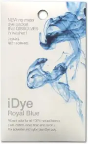 Jacquard iDye for Natural Fabrics .49 Oz - Royal Blue