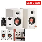 MR3 Active Bookshelf Speakers - Bluetooth Monitor with Custom Sound