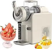 185W Slushie Machine, 1.8L Drink Maker, 15-Minute Professional Slushy Machine for Home, 5 Preset Programs, 360° Rotation Quick Cooling, for Slush,Cocktail,Milkshake White