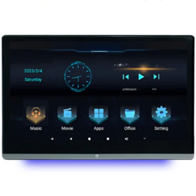 13.3in Android 11 Touch Screen Car Rear Headrest Monitor WIFI Bluetooth Player (for: Ferrari)