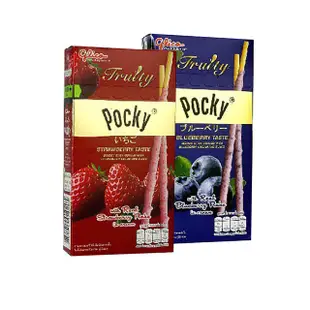 glico固力果 POCKY果肉棒-草莓、藍梅(35g) 現貨 蝦皮直送