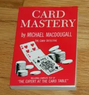 CARD MASTERY (MacDougall, 1975 D Robbins ed.)--includes killer poker demo TMGS
