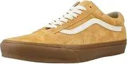 [Vans] Mens Old Skool Pig Suede Gum Antelope Yellow Lace Up Shoes