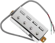LIFKOME 4-string Guitar Bass Bridge Pickup Replacement Accessory Pre-wired Bass Pickup Harness Random