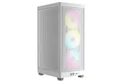 Corsair CC-9011247-WW 2000D RGB Airflow Mini-ITX Small-Form-Factor Case, White, Mesh Panels