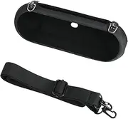 BWOFJGWH Portable Speaker Stand Bag with Shoulder Strap EVA Material Dustproof Storage Bag for Hiking Lightweight Compact, Black