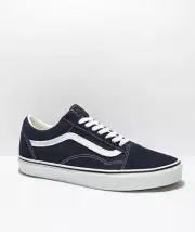 Vans Old Skool Parisian Night/True White Skateboarding Shoes Canvas/Suede