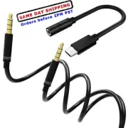 Type C to 3.5mm Audio Aux Cable 3.5mm Male Cable for Samsung Galaxy Note 10 USA