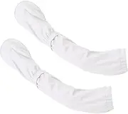 [Generic] Women Sun Protection Gloves UV Protection Cycling Sun Protection Cover - UV Protection Gloves for Hand Sunshade Sun Protection Cover for Fingerless Hands, White', Fare riferimento alla descrizione