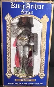 1976 McCormick King Arthur Sir Lancelot Whiskey Decanter Porcelain in Box