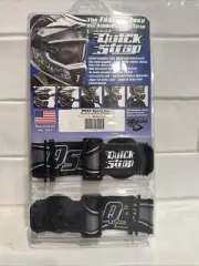 Roko Goggle Quick Straps Release Helmet Motorcycle ATV Motocross Black NEW