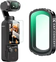 K&F Concept Magnetic UV Filter for DJI Osmo Pocket 3, Magnetic Multi Coated Lens Protect Filter for DJI Pocket 3 Creator Combo